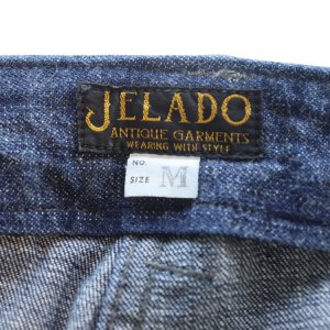 画像16: JELADO ジェラード AG94341DB 41 Denim Stencil デニムステンシル 10.5oz LAST RESORT DENIM 青タグ PW カスタムバージョン ディープサウスコットン 41DENIM TROUSER メタルボタン 41khaki made in japan