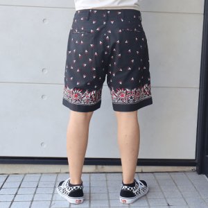 画像3: SUGAR CANE シュガーケーン SC52538 NATIVE AMERICAN BANDANA PRINT WORK SHORTS  ネイティブアメリカンバンダナプリントワークショーツ 1960年代インディアンモチーフ 東洋エンタープライズ
