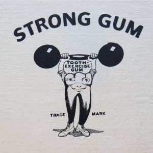 画像8: JELADO/ジェラード AB12230 Strong Gum Tee ストロングガム Tシャツ BASIC COLLECTION チューインガムメーカー ロゴプリント ツートンカラー 丸胴ボディ バインダー仕様 日本製
