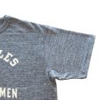 画像6: JELADO/ジェラード AB12239 Anchor Men Tee アンカーマン Tシャツ アスレチックブランド ライディングハイ 丸胴ボディアンカープリント 半ラバープリント チャコール地 リユースコットン ゆったりとしたサイズ感 日本製