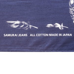 画像4: SAMURAI JEANS サムライジーンズ  SJ-BANDANA-02 八咫烏柄バンダナ 日本神話 導きの神 八咫烏 カラス バンダナ 平織りローン 滑らかな肌触り  コットン100％