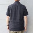 画像3: CUSHMAN クッシュマン x MATTSONS マットソンズ HAND STITTCH ZIP-UP PULL OVER SHIRTS 65461 ハンドステッチ ジップアッププル オーバーシャツ 半袖シャツ アメカジ 日本製