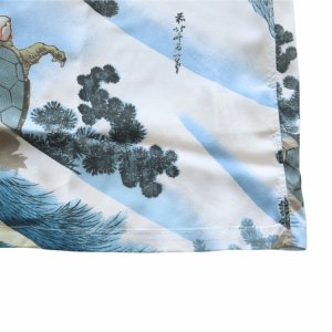 画像8: SUN SURF サンサーフ SS39461 SUN SURF × 葛飾北斎 SPECIAL EDITION “亀” 3 匹の亀 蓑亀 子孫繁栄 日本の意匠 葛飾北斎コラボレーション スペシャルエディション ハワイアンシャツ アロハシャツ 半袖 日本製 made in japan