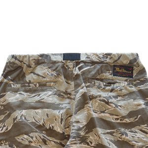 画像11: CUSHMAN クッシュマン x MATTSONS マットソンズ 62461 CARGO SHORT PANTS EASY WAIST カーゴショートパンツ イージーウエスト タイガーカモ レオパード アメカジ コットン100％ 日本製