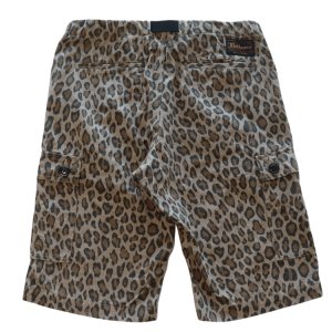 画像14: CUSHMAN クッシュマン x MATTSONS マットソンズ 62461 CARGO SHORT PANTS EASY WAIST カーゴショートパンツ イージーウエスト タイガーカモ レオパード アメカジ コットン100％ 日本製