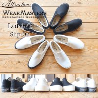WEARMASTERS by Attractions ウエアマスターズ バイ アトラクションズ  Lot.872 Slip-On ウェアマスターズ スリッポン デッキソール アウトソール モダンクラシック スリッポンシューズ スニーカー
