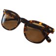 画像16: ORGUEIL オルゲイユ OR-7358B/D Flip-Up Glass フリップアップグラス サングラス メガネ 跳ね上げ Black / Demi クラシカル眼鏡シリーズ ウェリントンタイプ オリジナルハードケース 日本製