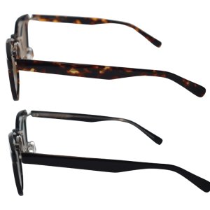 画像7: ORGUEIL オルゲイユ OR-7358B/D Flip-Up Glass フリップアップグラス サングラス メガネ 跳ね上げ Black / Demi クラシカル眼鏡シリーズ ウェリントンタイプ オリジナルハードケース 日本製