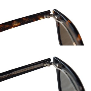 画像14: ORGUEIL オルゲイユ OR-7358B/D Flip-Up Glass フリップアップグラス サングラス メガネ 跳ね上げ Black / Demi クラシカル眼鏡シリーズ ウェリントンタイプ オリジナルハードケース 日本製