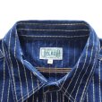 画像10: JELADO/ジェラード JP12123 JELADO Unionworkers S/S Shirt/ ジェラード ユニオンワーカーズシャツ WABASHストライプ 半袖シャンブレーシャツ 襟ダブルステッチ 身頃トリプルステッチ ユニオンチケット メタルボタン フラップポケット 日本製