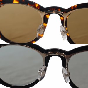 画像15: ORGUEIL オルゲイユ OR-7358B/D Flip-Up Glass フリップアップグラス サングラス メガネ 跳ね上げ Black / Demi クラシカル眼鏡シリーズ ウェリントンタイプ オリジナルハードケース 日本製