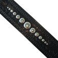 画像6: DAPPER'S × ACE WESTERN BELTS Lot.1792 GO From Tokyo Design Studs Belt Made by ACE WESTERN BELTS ダッパーズ エースウエスタンベルト 職人手打ち スタッズベルト ラウンドヘッドスポッツ 真鍮素材ニッケルメッキ仕上げ