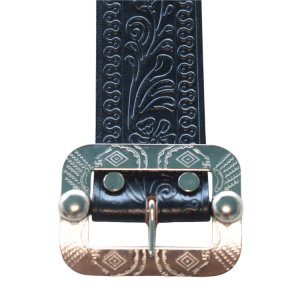 画像4: DAPPER'S × ACE WESTERN BELTS Lot.1792 GO From Tokyo Design Studs Belt Made by ACE WESTERN BELTS ダッパーズ エースウエスタンベルト 職人手打ち スタッズベルト ラウンドヘッドスポッツ 真鍮素材ニッケルメッキ仕上げ