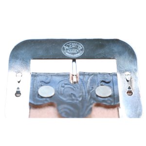 画像12: DAPPER'S × ACE WESTERN BELTS Lot.1792 GO From Tokyo Design Studs Belt Made by ACE WESTERN BELTS ダッパーズ エースウエスタンベルト 職人手打ち スタッズベルト ラウンドヘッドスポッツ 真鍮素材ニッケルメッキ仕上げ