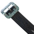 画像9: DAPPER'S × ACE WESTERN BELTS Lot.1792 GO From Tokyo Design Studs Belt Made by ACE WESTERN BELTS ダッパーズ エースウエスタンベルト 職人手打ち スタッズベルト ラウンドヘッドスポッツ 真鍮素材ニッケルメッキ仕上げ