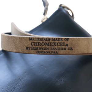 画像7: ART BROWN アートブラウン VGC00074AB Chromexcel Sacoche  クロムエクセル サコッシュ ショルダーバッグ 本革 Horween社製 ホームウェン社 クロムエクセル プルアップレザー エイジング ダブルステッチ ヴィンテージ  日本製