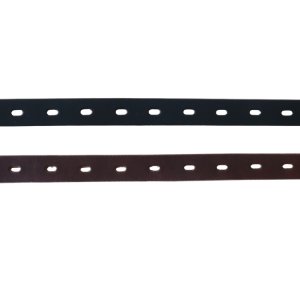 画像5: ARTBROWN アートブラウン VDB21166AB VGB21166AB Concho Belt コンチョベルト アンブレラスタッズ 帯幅20mm クロムエクセルレザー スタッズベルト ブラック チョコ エイジング 日本製 madeinjapan