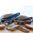 画像2: ARTBROWN アートブラウン VDB21166AB VGB21166AB Concho Belt コンチョベルト アンブレラスタッズ 帯幅20mm クロムエクセルレザー スタッズベルト ブラック チョコ エイジング 日本製 madeinjapan (2)