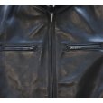 画像10: Bilt Buck by ATTRACTIONS ビルトバック バイ アトラクションズ Lot. 575 Horsehide TT Riders Jacket 黒にこだわった 馬革 シングルライダース カゼインフィニッシュ フルベジタブルタンニング ホースハイド レザージャケット シングルブレスト モーターサイクルジャケット
