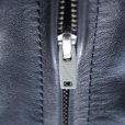 画像9: Bilt Buck by ATTRACTIONS ビルトバック バイ アトラクションズ Lot. 575 Horsehide TT Riders Jacket 黒にこだわった 馬革 シングルライダース カゼインフィニッシュ フルベジタブルタンニング ホースハイド レザージャケット シングルブレスト モーターサイクルジャケット