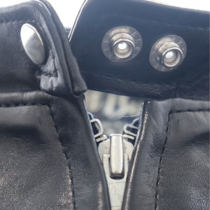 画像12: Bilt Buck by ATTRACTIONS ビルトバック バイ アトラクションズ Lot. 575 Horsehide TT Riders Jacket 黒にこだわった 馬革 シングルライダース カゼインフィニッシュ フルベジタブルタンニング ホースハイド レザージャケット シングルブレスト モーターサイクルジャケット