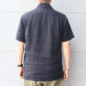 画像3: CUSHMAN クッシュマン x MATTSONS マットソンズ HAND STITTCH ZIP-UP PULL OVER SHIRTS 65461 ハンドステッチ ジップアッププル オーバーシャツ 半袖シャツ アメカジ 日本製