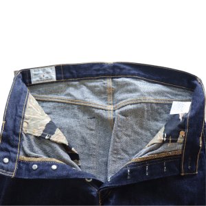 画像11: STUDIO D'ARTISAN ステュディオダルチザン D1909 ベトナム大戦ジーンズ 1960年代 「ベトナム大戦」モデル ペンキ仕様 タイガーストライプ迷彩 月桂樹ボタン ティアオフタグ 14oz レギュラーストレート ワンウォッシュ made in japan 国産ジーンズ