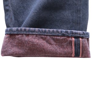 画像14: STUDIO D'ARTISAN ステュディオダルチザン D1908 ベンガラ染めジーンズ 古代色「ベンガラ」「土染め」14oz リラックステーパード ワンウォッシュ 大地の恵み 大地の赤 made in japan 国産ジーンズ