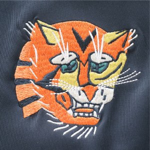 画像7: STUDIO D'ARTISAN ステュディオダルチザン 8192 "ベトジャージ"  ベトジャン モチーフトラックジャケット アメカジ仕様 トラックトップ ダブルジッパー しっかりとしたリブ レトロ ライトアウター