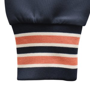 画像9: STUDIO D'ARTISAN ステュディオダルチザン 8192 "ベトジャージ"  ベトジャン モチーフトラックジャケット アメカジ仕様 トラックトップ ダブルジッパー しっかりとしたリブ レトロ ライトアウター