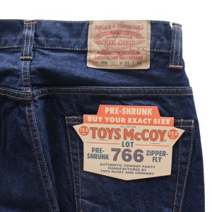 画像13: TOYS McCOY トイズマッコイ TMP2501 OVERALLS DENIM Lot 766 オーバーオールズデニム 「タクシードライバー」1970年代中期 ブーツカットジーンズ 14ozデニム アメカジ 日本製 madeinjapan
