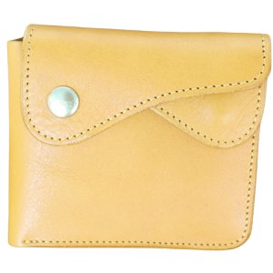 画像12: 池之端銀革店 Cramp Cr-158 イタリアンシュリンクレザー Wフラップ 二つ折り財布 ギャルソン式コインポケット 高機能 2つ折りウォレット Wフラップデザイン  イタリアンシュリンクレザー 革製品 日本製