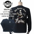 BUZZ RICKSON'S バズリクソンズ BR69628 L/S T-SHIRT 13th BOMB.SQ.THE GRIM REAPERSプリント長袖ミリタリーＴシャツ 第13爆撃飛行隊 アメリカ製ボディ 米空軍史上最も古い飛行隊