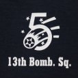 画像7: BUZZ RICKSON'S バズリクソンズ BR69628 L/S T-SHIRT 13th BOMB.SQ.THE GRIM REAPERSプリント長袖ミリタリーＴシャツ 第13爆撃飛行隊 アメリカ製ボディ 米空軍史上最も古い飛行隊