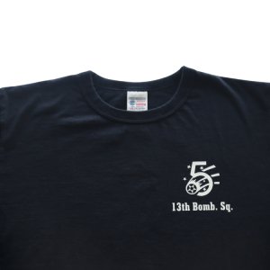 画像5: BUZZ RICKSON'S バズリクソンズ BR69628 L/S T-SHIRT 13th BOMB.SQ.THE GRIM REAPERSプリント長袖ミリタリーＴシャツ 第13爆撃飛行隊 アメリカ製ボディ 米空軍史上最も古い飛行隊