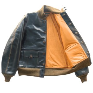 画像14: BUZZ RICKSON'S バズリクソンズ BR80649  Type A-1 “A.C. ORDER No.31-800P”  1927年 A-1 夏季用 フライトジャケット フルベジタブルタンニング ホースハイド ピグメント顔料