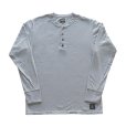 画像4: DALEE'S&CO ダリーズ by DELUXEWARE バイ デラックスウエア Spinner.L 1920s HENLEY NECK スピナー 1920s ワークヘンリーネック 7oz吊天竺 綿100％ シェイプコットン スラブ糸 ニット 長袖Tシャツ  madeinjapan 日本製