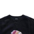 画像3: JELADO/ジェラード AB12201 ILLINOIS Flocky Pt Sweat フロッキープリントスウェット カラーフロッキー 職人手作業 アズマ編み機 丸胴 丸起毛加工 丸編みリブ 最終リリース 特別な一枚 フリーダムスリーブ