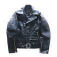 画像4: Bilt Buck by ATTRACTIONS ビルトバック バイ アトラクションズ Lot. 574 Horsehide Johnson Riders Jacket  ホースハイド ジョンソン ライダース ジャケット ダブルブレスト・モーターサイクルジャケット ダブルライダースジャケット
