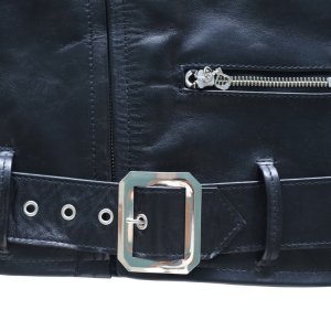 画像11: Bilt Buck by ATTRACTIONS ビルトバック バイ アトラクションズ Lot. 574 Horsehide Johnson Riders Jacket  ホースハイド ジョンソン ライダース ジャケット ダブルブレスト・モーターサイクルジャケット ダブルライダースジャケット