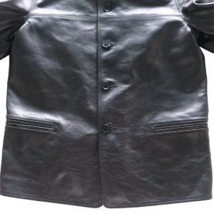 画像4: Bilt Buck by ATTRACTIONS ビルトバック バイ アトラクションズ Lot. 378 Horsehide Royal Half Coat ホースハイド ロイヤルハーフコート カーコート オイルフィニッシュ フルベジタブルタンニング・ホースハイド