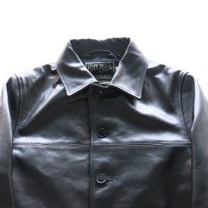 画像3: Bilt Buck by ATTRACTIONS ビルトバック バイ アトラクションズ Lot. 378 Horsehide Royal Half Coat ホースハイド ロイヤルハーフコート カーコート オイルフィニッシュ フルベジタブルタンニング・ホースハイド
