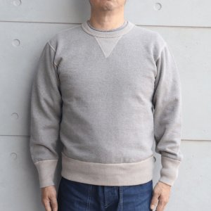 画像2: DELUXEWARE デラックスウエア S101-00 FLAT.SEAM PLAIN フラットシームプレーン 50s HEAVY SWEATER セットインスウェットシャツ 大人気定番 ガゼット Ｖ型 はめ込みフライス 最高品質 日本製