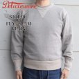 画像1: DELUXEWARE デラックスウエア S101-00 FLAT.SEAM PLAIN フラットシームプレーン 50s HEAVY SWEATER セットインスウェットシャツ 大人気定番 ガゼット Ｖ型 はめ込みフライス 最高品質 日本製 (1)