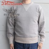 DELUXEWARE デラックスウエア S101-00 FLAT.SEAM PLAIN フラットシームプレーン 50s HEAVY SWEATER セットインスウェットシャツ 大人気定番 ガゼット Ｖ型 はめ込みフライス 最高品質 日本製
