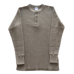 画像4: JELADO ジェラード メガサーマル ヘンリーネック AB94236 Mega Thermal Henry Neck 肉厚で伸縮性のある 着心地の良い サーマルワッフル 防寒 保温 ミリタリー Tシャツ トップス 長袖