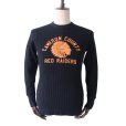 画像2: JELADO ジェラード  AB12233 Mega Thermal Red Raiders Print メガサーマル レッドレイダース プリント クルーネック ネイティブアメリカン柄 極厚で圧倒的な保温性 最高品質 防寒 保温 長袖 (2)