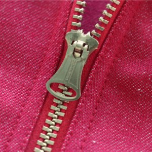 画像12: SAMURAI JEANS サムライジーンズ SWCJK25 刺繍入りスイングトップ 赤デニム Samurai Jeans All worldly things are transitory サムライジーンズ諸行無常 チェーン刺繍 Samurai WORK CLOTHESネーム 樹脂ボタン 日本製