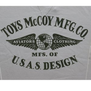 画像15: TOYS McCOY トイズマッコイ TMC2553 LONG SLEEVE TEE TOYS MCCOY MFG.CO."U.S.A.S.DESIGN" ロングスリーブTシャツ 長袖Tシャツ ロゴT コットン 100% 日本製
