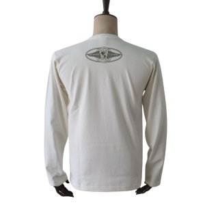 画像5: TOYS McCOY トイズマッコイ TMC2553 LONG SLEEVE TEE TOYS MCCOY MFG.CO."U.S.A.S.DESIGN" ロングスリーブTシャツ 長袖Tシャツ ロゴT コットン 100% 日本製